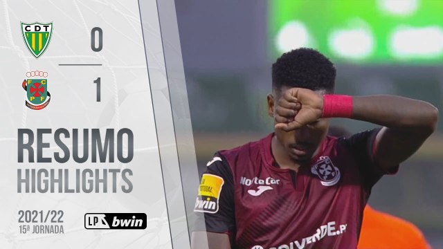 Highlights: Tondela 0-1 Paços de Ferreira (Liga 21/22 #15)