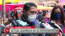 Surgen críticas ante la creación un Asamblea de DDHH paralela afín al Gobierno, parte 2