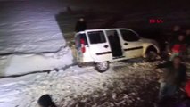 Son dakika haber | Ağrı'da kar yağışı kazaya neden oldu
