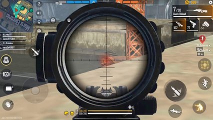 MP5, AWM Sniper & FAMAS with Free Fire Best guns Gameplay Cs Ranked