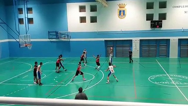 MOMENTOS PARTIDO CB CHIPIONA CADETES CB CADIZ. Canasta de Marioo