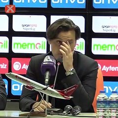 Vincenzo Montella: "Çok erken bitebilirdi"