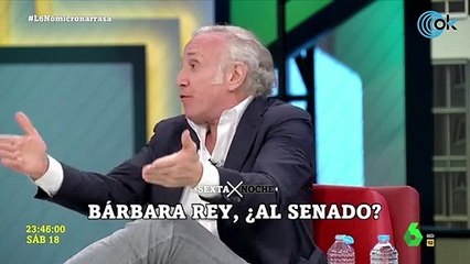 Eduardo Inda sobre la posibilidad de que Barbara Rey declare en el Senado