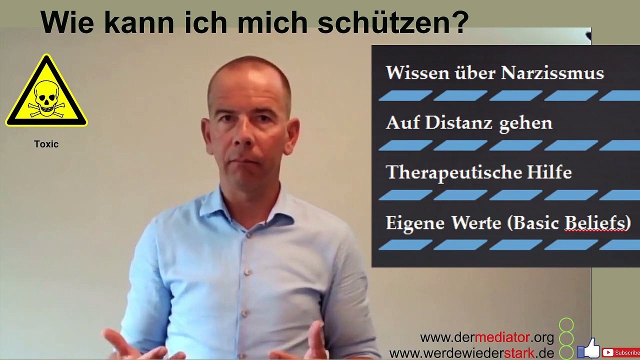 Achtung „Toxische Menschen - Halte Narzissten auf Distanz