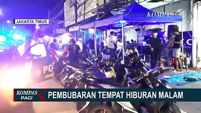 Tempat Hiburan Malam Melanggar Jam Operasional Terkait PPKM, Petugas Melakukan Razia!