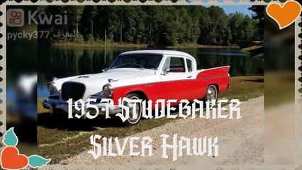 1957 Studebaker Silver Hawk . Classic cars