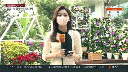 사회적 거리두기 강화…식물원서 조심스런 나들이