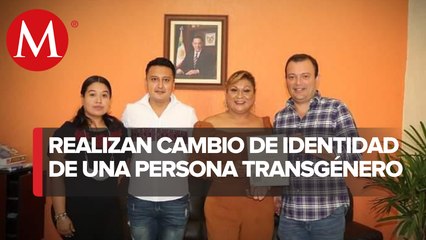Realizan primer cambio de identidad de una persona transgénero en Atlapexco