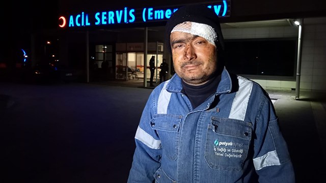 Yaralı maden işçisi korku dolu o anları anlattı
