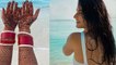 Katrina Kaif कर रही हैं Vicky Kaushal संग हनीमून एंजॉय; मेंहदी वाले हाथ किए शेयर | FilmiBeat