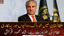 Afghanistan needs food, medicine and banking system: Shah Mehmood Qureshi