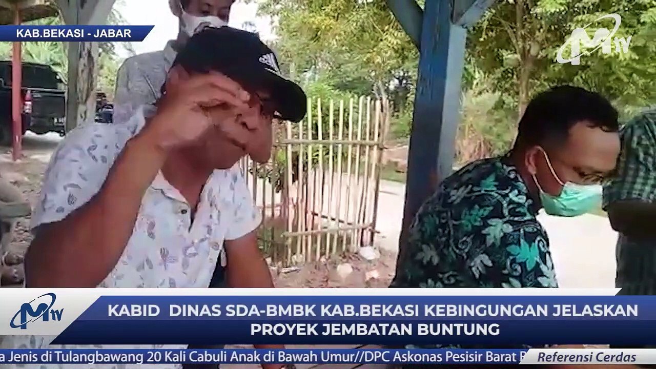 KABID SDA-BMBK KAB.BEKASI BINGUNG JELASKAN PROYEK JEMBATAN BUNTUNG - MonologisTV