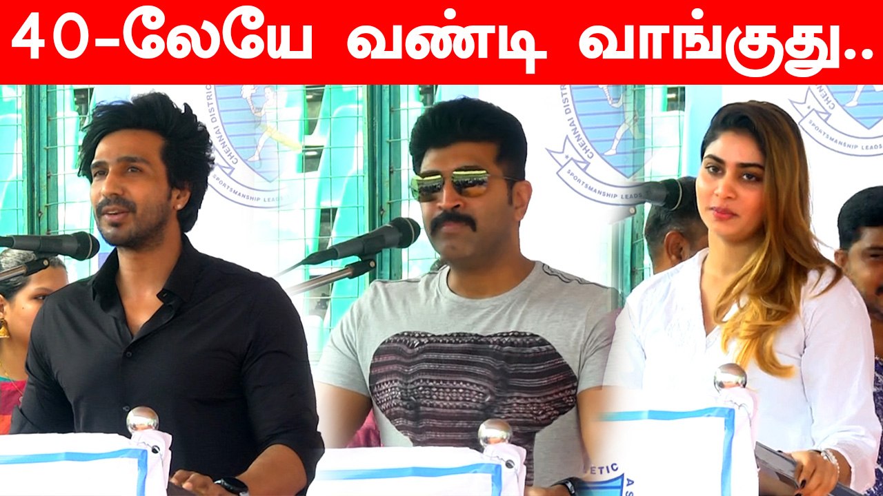 Fitness ரொம்ப ரொம்ப முக்கியம்' - Arun Vijay |  Vishnu Vishal | Shivani | Tamil Filmibeat