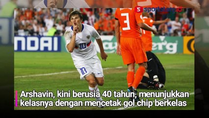 Wow! Andrey Arshavin Masih Jago, Cetak Gol Berkelas di Laga Persahabatan