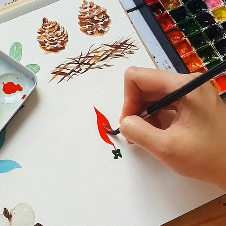 Drawing  photos and videos Watercolor Sketch