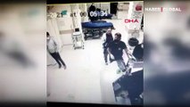 Aydın Didim'de bir kişi alkollü geldiği hastanede doktora kafa atıp kaşını yardı