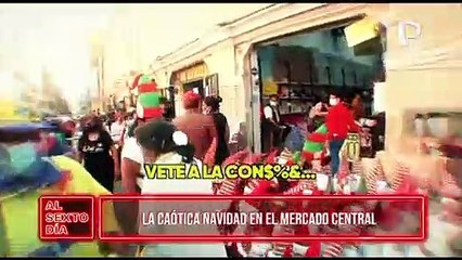 Conozca cómo se vive la caótica navidad en el Mercado Central