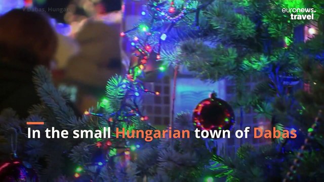 This Hungarian grandma made a Christmas wonderland for her family and then tourists started visiting