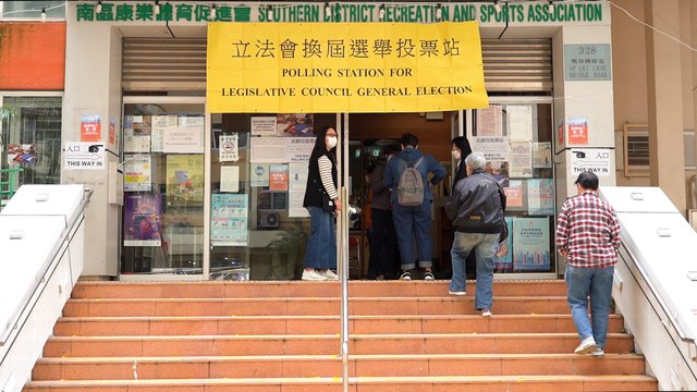 Voting under way in Hong Kong Legislative Council election