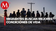 Más de 4 mil migrantes cruzan la frontera sur de México cada día