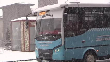 Kar yağışı hayatı olumsuz etkiledi