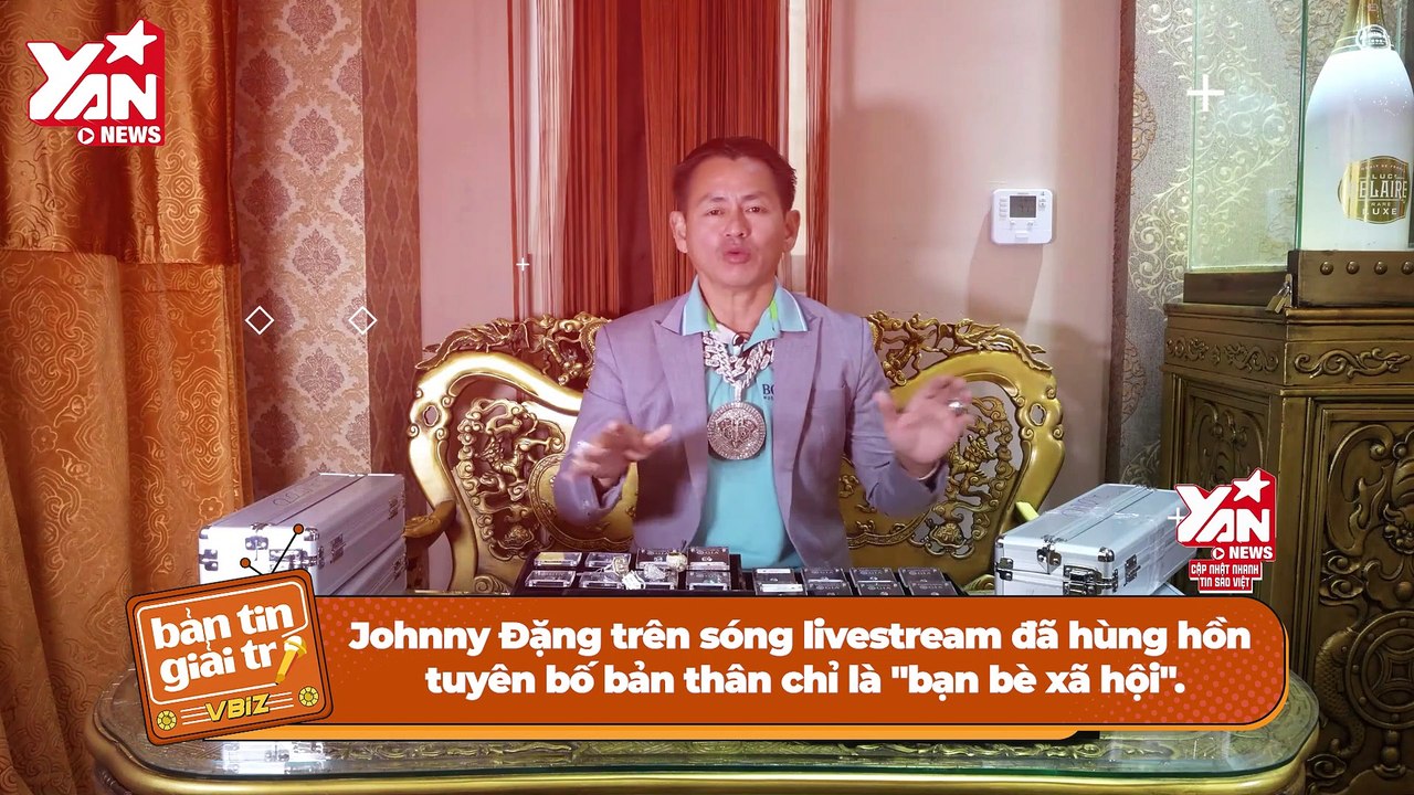 Ông vua kim hoàn' Johnny Đặng tố YouTuber Khoa Pug 'nói dối, hứa không giữ lời' | Điện Ảnh Net