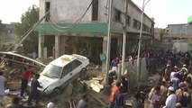 파키스탄서 누출 가스 폭발로 건물 일부 붕괴...