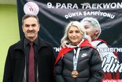 Dünya şampiyonu para tekvandocu Seçil Er memleketinde coşkuyla karşılandı