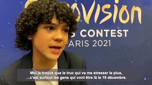Eurovision Junior 2021 : les confidences d'Enzo, représentant français avec Tic Tac juste avant le show