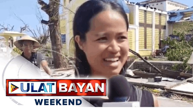 Linya ng kuryente at komunikasyon sa ilang lugar sa Surigao City, hindi pa naibabalik; Pila sa mga gas station at water refilling stations, mahaba pa rin