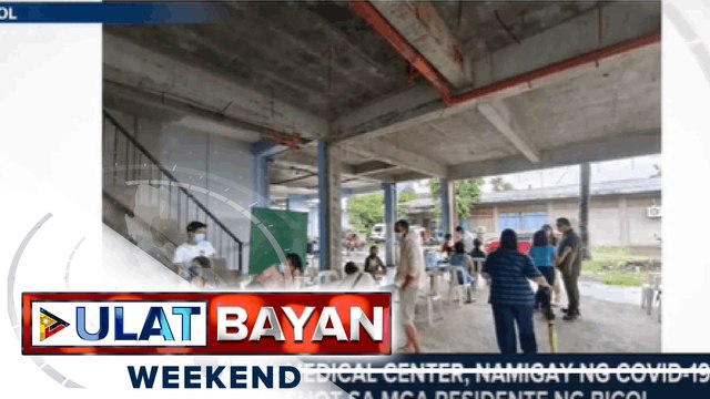 Eastern Bicol Medical Center, namigay ng COVID-19 booster shot sa mga residente ng Bicol -Higit 3-K indibidwal, nabigyan ng booster shot sa Zamboanga City