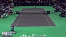 Rublev beats resilient Murray to win Abu Dhabi exhibition event