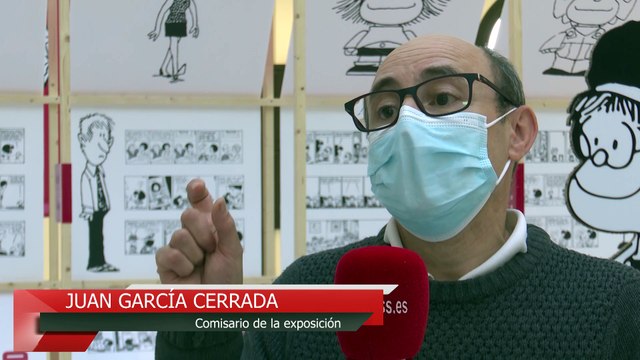 La exposición 'Quino. Mafalda y mucho más' homenajea al viñetista con sus creaciones más icónicas
