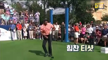 필드로 돌아온 우즈, 아들과 10언더파 합작