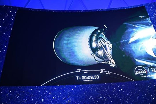 TÜRKSAT 5B uydusu uzaya fırlatıldı