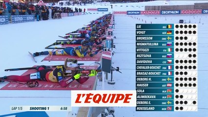 Le résumé de la mass start du Grand-Bornand - Biathlon - CM (F)