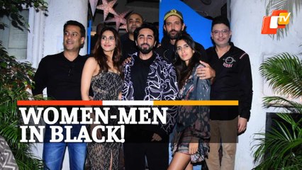 WATCH: Vaani, Ayushmann, Hrithik Spotted In Black At Chandigarh Kare Aashiqui’s Success Party