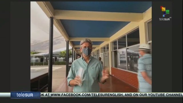 “So far, so good, the polls opened 8 am in the morning”