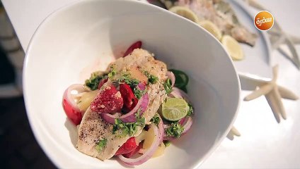 سلطة سمك بالفراولة   | هشام السيد