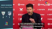 Simeone nach 4. Niederlage: 