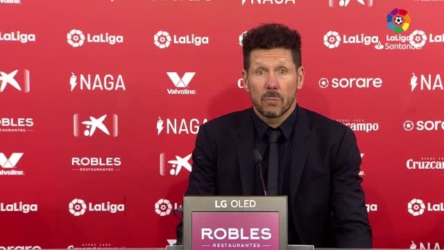 18e j. - Simeone : Nous pouvons renverser la situation dans les prochains matchs