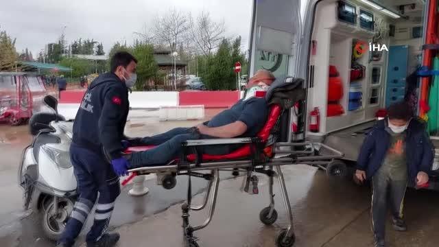 Son dakika haberi... Kaza yapan aracındaki hasara bakarken başka bir aracın çarpması sonucu hastanelik oldu