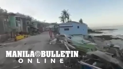 Typhoon Odette's aftermath in Limasawa Island in Southern Leyte.