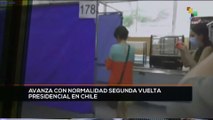 teleSUR Noticias 10:30 19-12:  Avanza con normalidad elecciones en Chile