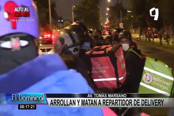 Miraflores: repartidor de delivery muere tras ser embestido por un auto