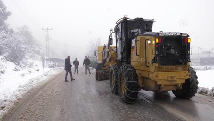Yüksek kesimlerde kar etkili oldu