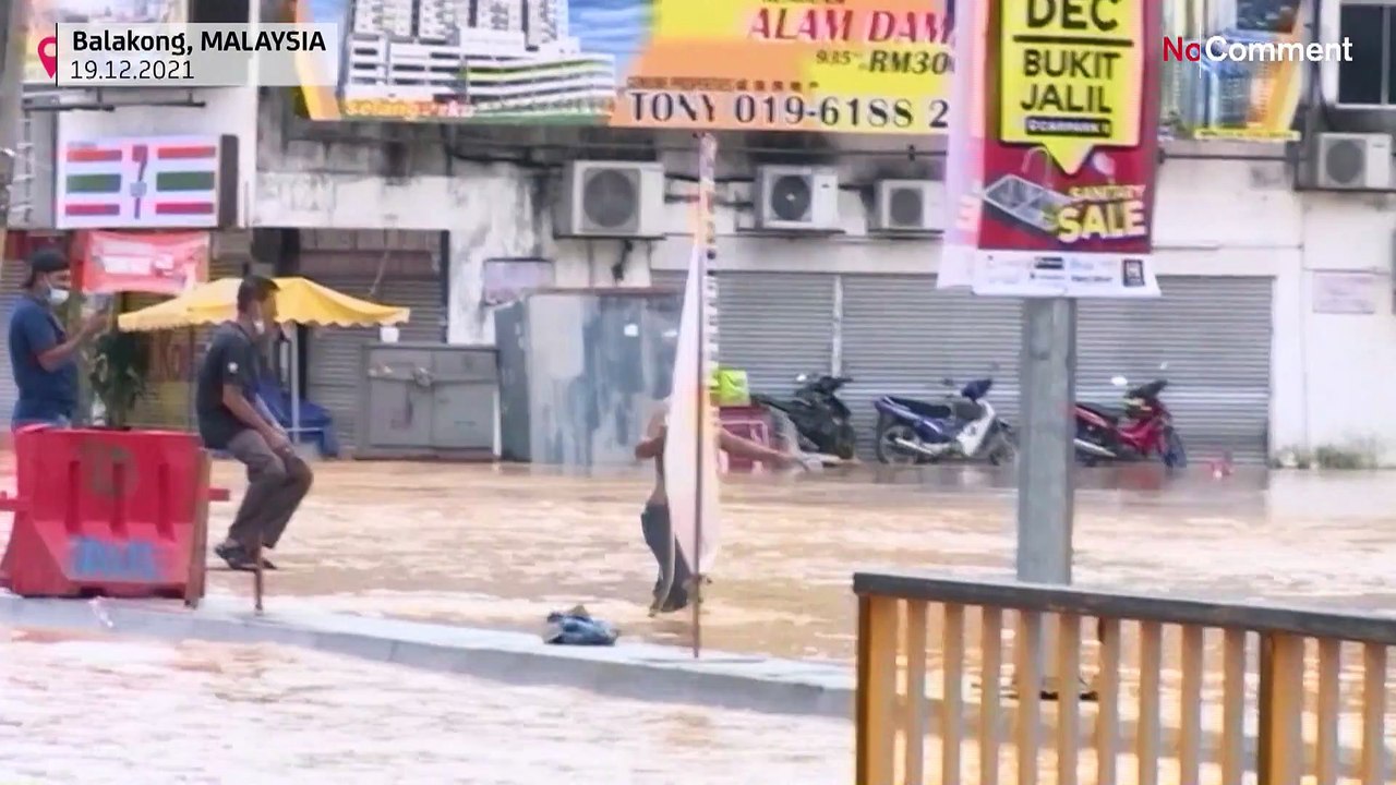 Malaisie : 29 000 personnes évacuées en raison d'inondations