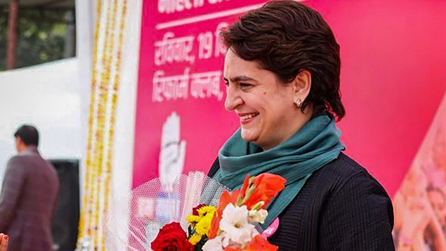 What Priyanka Gandhi said on girl's marriage age limit?