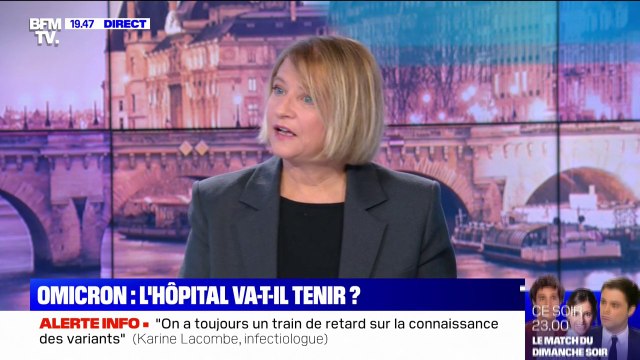 Pr Karine Lacombe sur le Covid-19: Ça n'est jamais arrivé qu'autant de lits soient occupés pour une seule maladie, sauf au pic de l'épidémie de sida