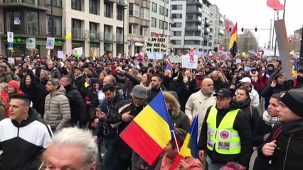 Manifestation en Belgique, magasins fermés aux Pays-Bas et au Danemark : l'effet Covid